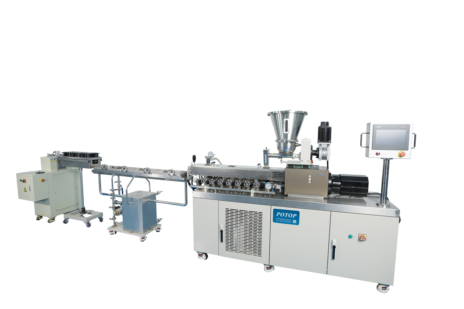 Lab Use Small Twin-Screw Extrusion Pelletizing Line