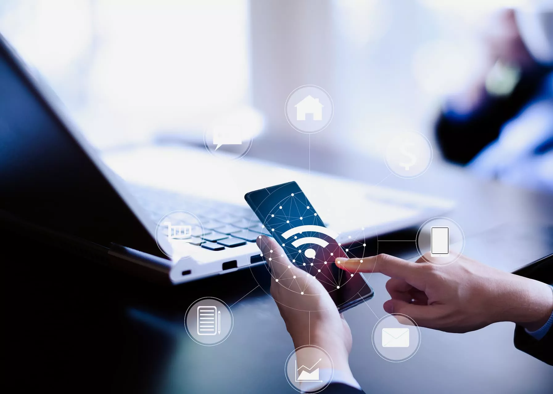 POTOP machine application industry--Electronic communication